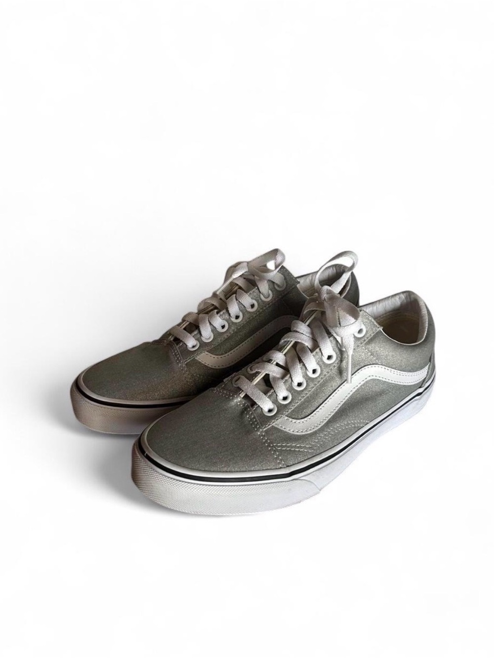 Vans Old Skool - Sparkle
Shimmer - Silver/True White
-Canvas
